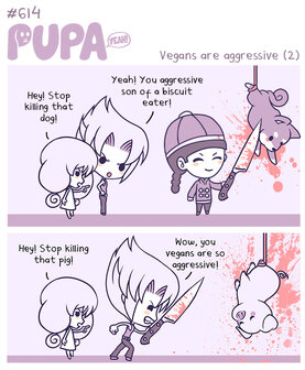 Pupa Vegan PURPLE - No difference - hardcover