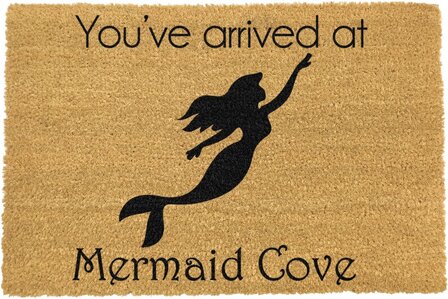 Deurmat - You have arrived at Mermaid cove