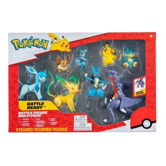 Pokémon Battle Mini Figures 8-Pack Sinnoh Region 5-11 cm