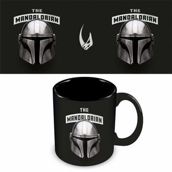 Star Wars The Mandalorian Beskar Helmet 11oz/315ml Black Mug