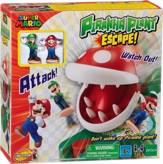 Super Mario Bros Pirahna plant escape spel met poppetjes