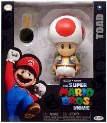 Super Mario Bros the Movie Toad figuur 13 cm