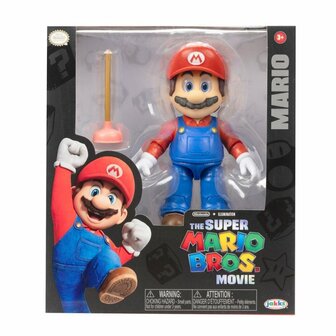 Super Mario Bros the Movie Mario figuur 13 cm