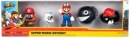 Super Mario Odyssey 5 figuren set 6 cm