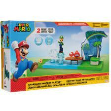 Super Mario Sparkling Waters Luigi Playset speelset