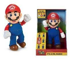 Nintendo Super Mario - Mario Its A Me interactive english figure 36cm