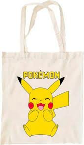 Pokemon shopper boodschappentas winkel tas Pikachu