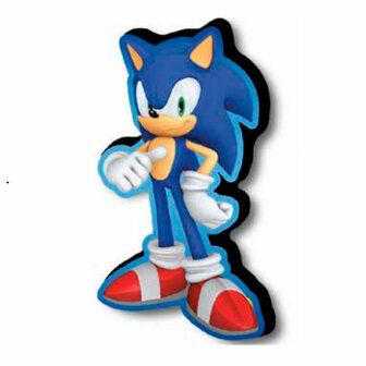 Sonic the hedgehog mini sier kussen 35 cm