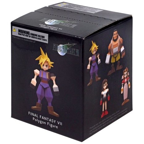 Final Fantasy VII Polygon Figures 4 - 6 cm 