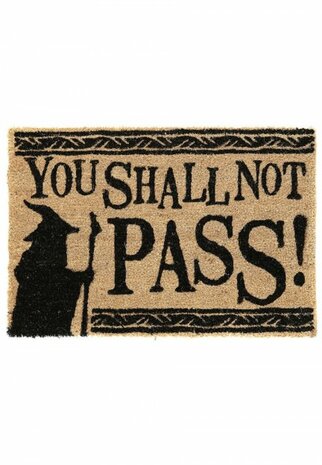 Lord of the Rings Doormat You Shall Not Pass 40 x 60 cm