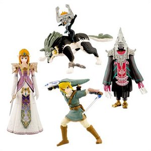 The Legend of Zelda Twilight princess Yujin Gashapon figures